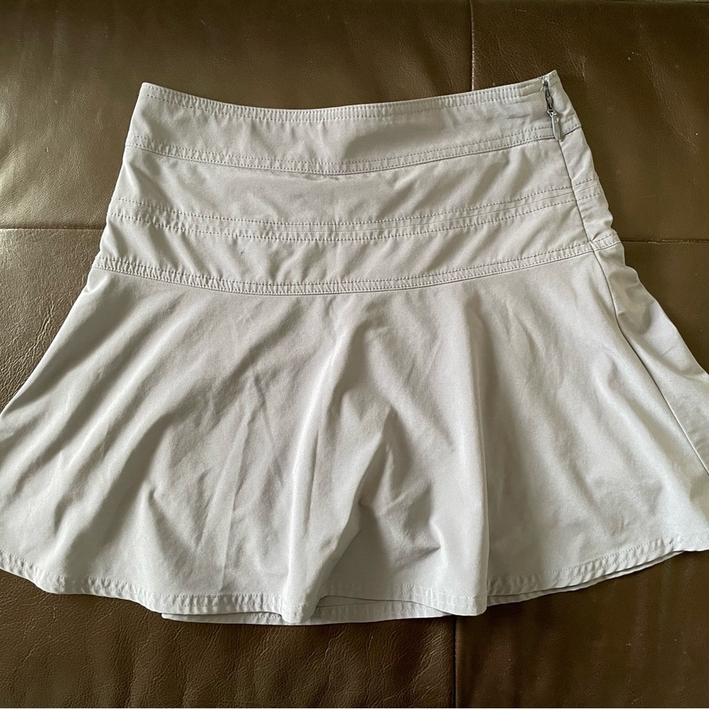 Athleta Gray Skort with Drawstring